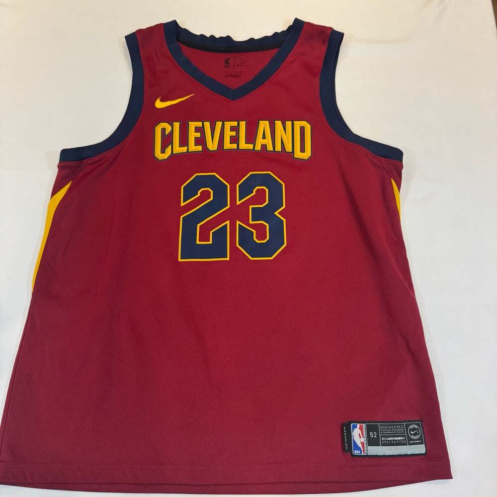 Nike LeBron James Cleveland Cavaliers Icon Edition Swingman Jersey Size 52 XL